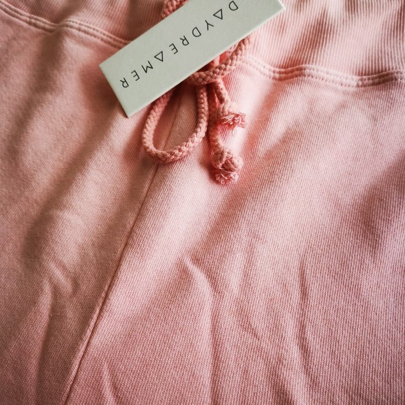 NWT Daydreamer Tie Dye Jogger Pants in Peach Combo Size X-Large Cotton Drawstrin - Picture 13 of 13